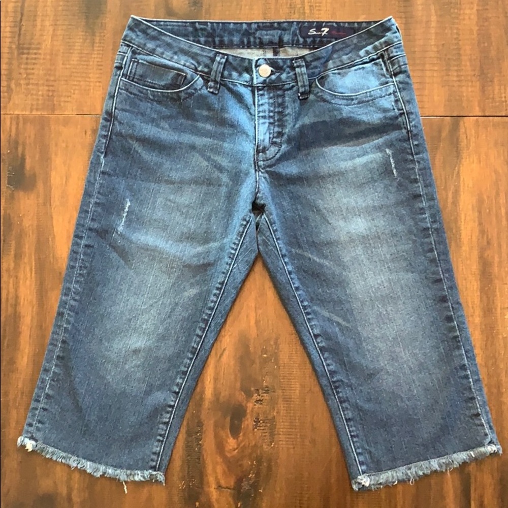 SEVEN Denim Bermuda Jeans Shorts